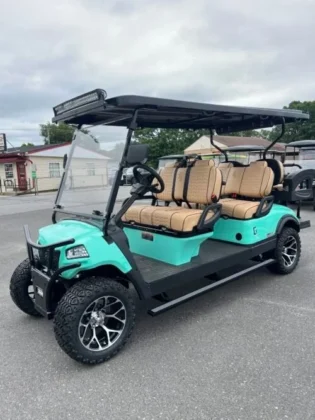 2024 Honor LSV G1 Sea Foam 6-inch Loaded 4+2 lithium cart