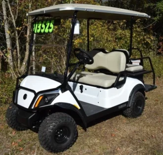2025 Yamaha Drive2 Adventurer Sport 2+2 Quietech EFI golf cart VIN J0D-803284