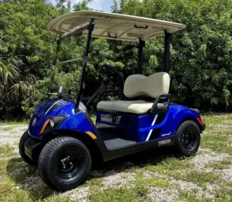 2025 Yamaha Drive2 Quietech PTV gas two-passenger golf cart