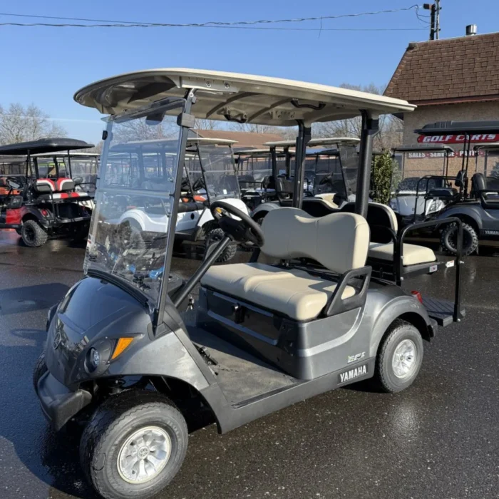NGYD2CGMTN23-001-IMG_9844.webp 2023 Yamaha Drive2 Carbon Grey Metallic EFI Quietech gas golf cart