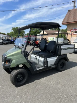 2024 Yamaha UMAX One EverGreen EFI gas utility cart with dump bed
