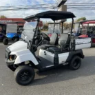 2024 Yamaha UMAX One Glacier White EFI gas utility cart with dump bed