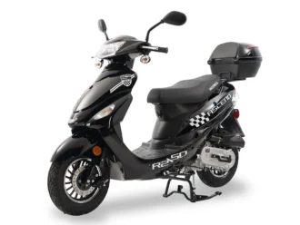 Ice Bear Ascend R2 (PMZ50-4) 50cc Scooter, Fully Automatic, LED Lights, USB Port, Stainless Steel Hardware