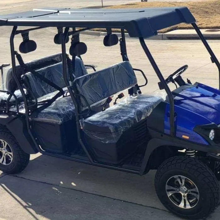 TrailMaster Taurus 400 six-seater 4x4 gas golf cart, SKU PPS-1731