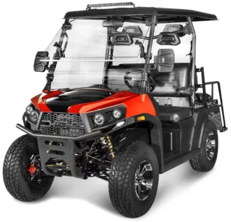 Lithium battery system for an electric golf cart