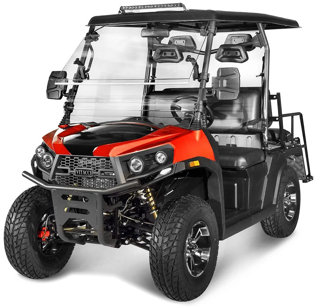 Lithium battery system for an electric golf cart