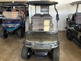 2026 Tara Summit Air 4 Road Adventure Green lithium golf cart, stock TC100157