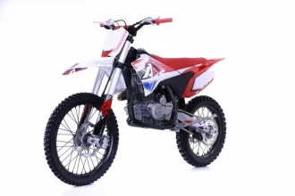 Apollo Thunder 300cc Off-Road Dirt Bike, 4-Stroke Air-Cooled Single Cylinder with Electric/Kick Start and Headlight