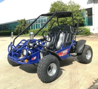 TrailMaster 200E XRS EFI Full-Size Off-Road Go-Kart Buggy, Youth & Adult, Automatic CTV with Reverse, Electric Start & Kill Switch, LED Headlight