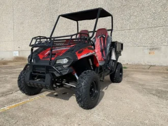 Trailmaster Challenger 200U UTV, 168.9cc Engine, Automatic CVT with Reverse, 4-Stroke, Single Cylinder, Air Cooled