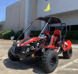 Trailmaster Blazer i2k Electric Off-Road Go-Kart, For Teens & Adults, 60V 30Ah Lithium Batteries, Dual A-Arm Suspension, Digital LED Monitor