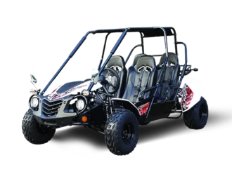 TrailMaster Blazer4 200X Off-Road 4-Seater Go-Kart, Adult Buggy with High Back Seats & Race-Style Harness