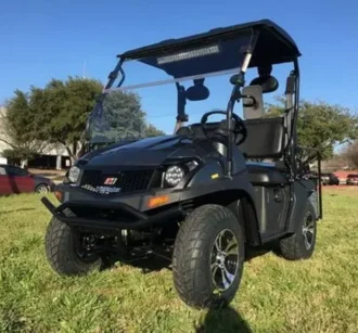 Trailmaster Taurus 200GV Gas UTV, High/Low Gear, Golf Cart Style, Hi/Low Transmission, Custom Rims, Upgraded Features