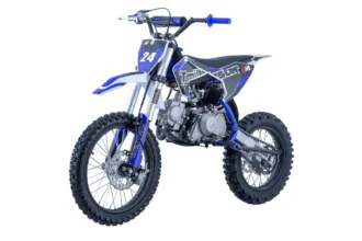 Trailmaster TM24 125cc Dirt Bike, Semi-Automatic, Single Cylinder, 4-Stroke, Air Cooled, Kick Start & Electric Start