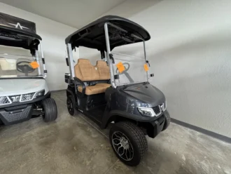 2025 Tara Spirit Pro black 2-passenger lithium golf cart, SKU Temp06