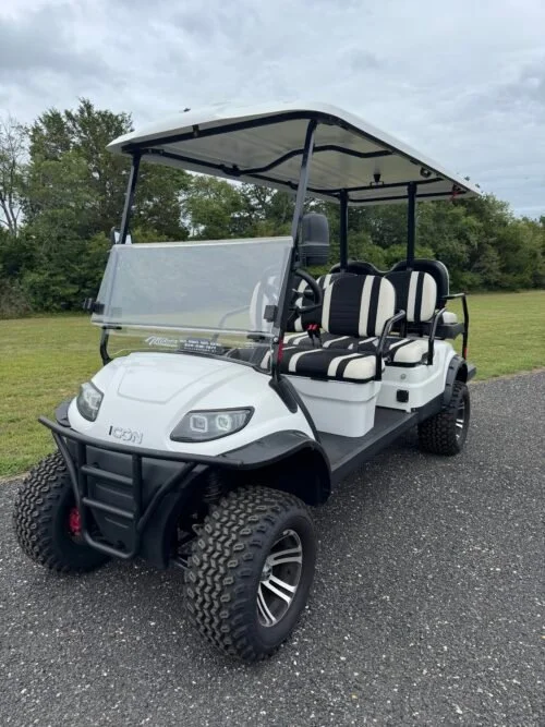 UI60LWHT2T991-001-1.webp 2022 ICON i60L 48V LSV in Pearl White Metallic