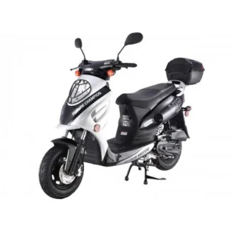 Tao Motor VIP 50cc scooter, Fully Automatic, Electric with keys, kick start back up