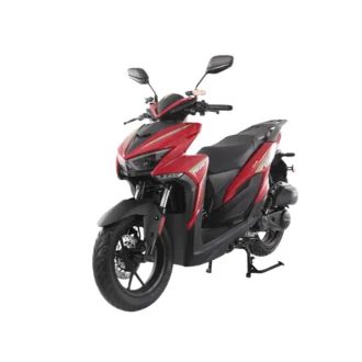 Tao Motor Valiant 200 EFI Scooter, Powerful 175cc Air-Cooled EFI Engine, Mechanical Key Start, Front & Rear Disc Brakes, Bright LED Lights, Comfortable 30.31″ Seat Height