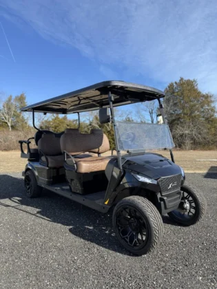 2025 MadJax X6 Gloss Black Metallic lithium LSV with Ranch Brown upholstery