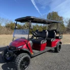 2025 MadJax X6L Cherry Red Metallic lithium six-passenger LSV