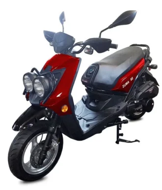 Vitacci Zoma 50cc Scooter, Automatic, Air Cooled, Electric & Kick Start, 32.2″ Seat Height