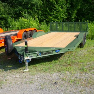 2025 Diamond C Trailers 83″X22′ FLATBED GTF235 Car Trailer