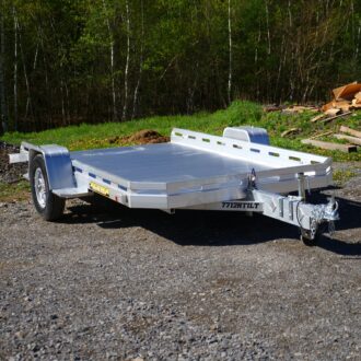 2027 Aluma Trailers 77″X12′ ALUMINUM TILT 7712H-TILT-S Utility Trailer