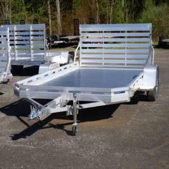 2027 Aluma Trailers 77″X12′ ALUMINUM 7712H-S-TG Utility Trailer