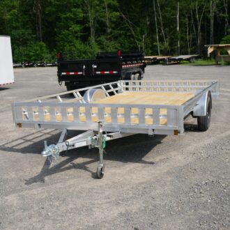 2027 Alcom 83″X14′ DRIVE OVERSIDE HATV ALUMINUM Utility Trailer