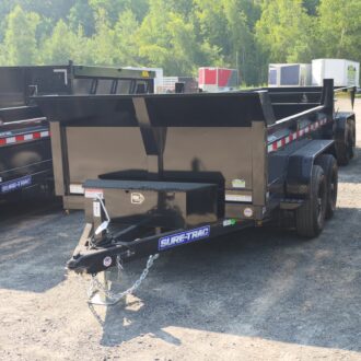 2026 Sure Trac Trailers 72″X10′ LOW PROFILE SINGLE RAM Dump Trailer