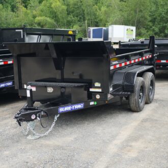 2027 Sure Trac Trailers 72″X10′ SINGLE RAM 10K Dump Trailer