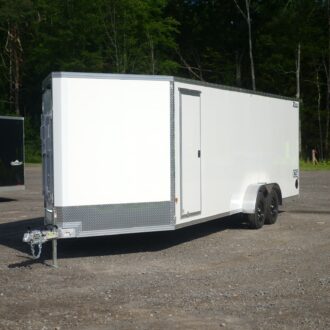 2027 Alcom 84″X24′ 4-PLACE XLT PRO ENCLOSED Snowmobile Trailer