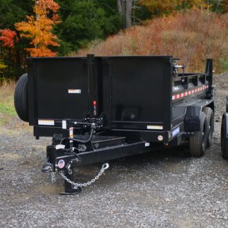 2027 Sure Trac Trailers 82″X12′ LOW PROFILE TELESCOPIC 14K Dump Trailer