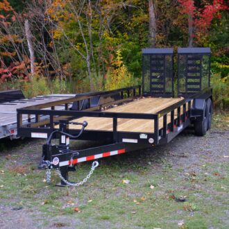 2026 Sure Trac Trailers 82″X24′ TUBE TOP 14K Utility Trailer