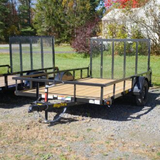 2027 Big Tex Trailers 77″X12′ TUBE TOP UTILITY 35SA Utility Trailer